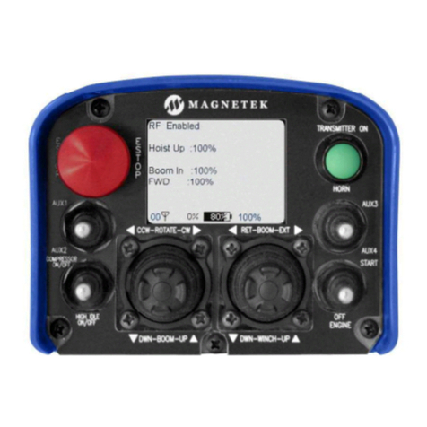 Magnetek Mini-MBT Transmitter Engineered User manual