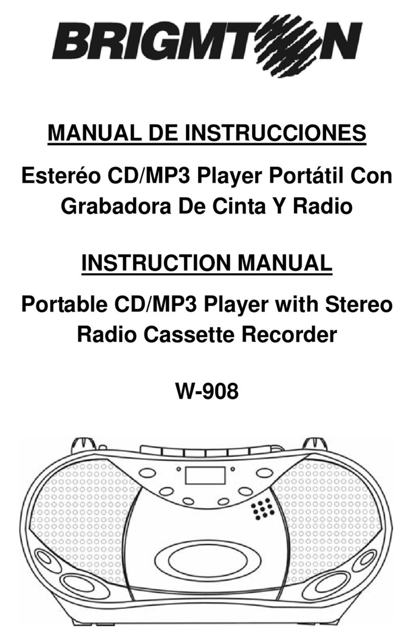Brigmton w-908 instruction manual