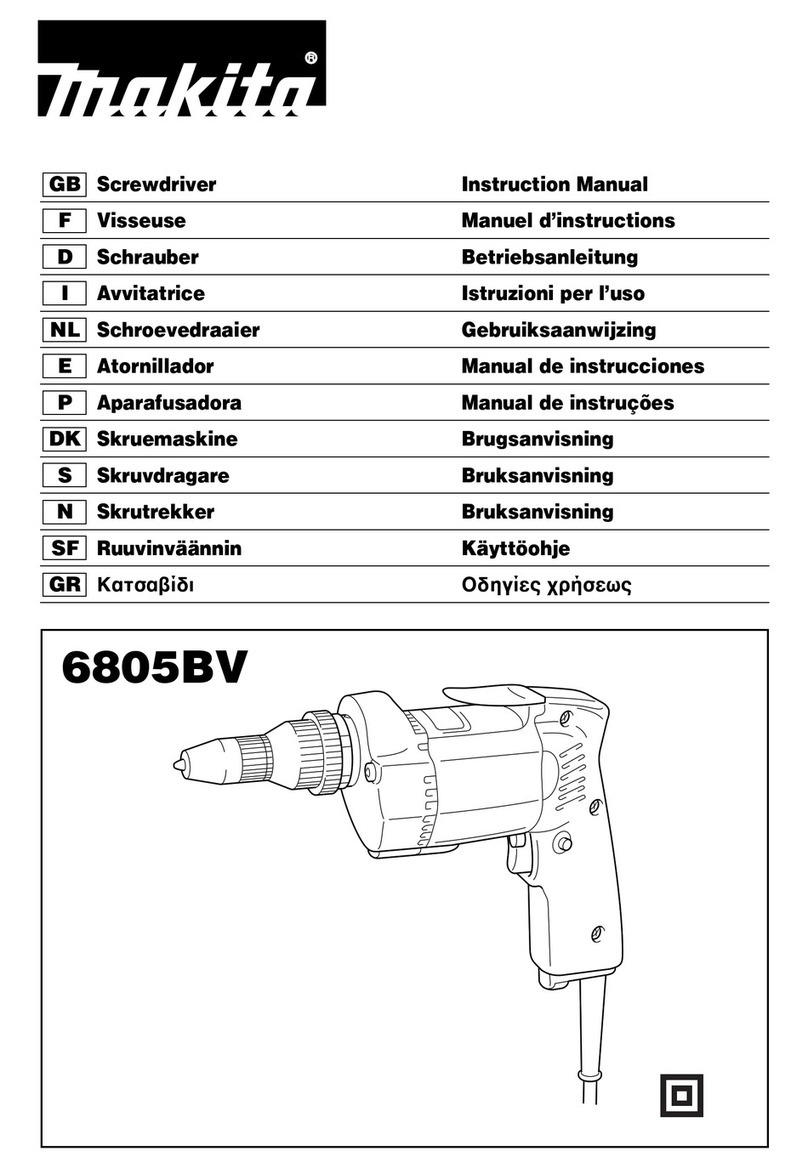 Makita 6805BV instruction manual