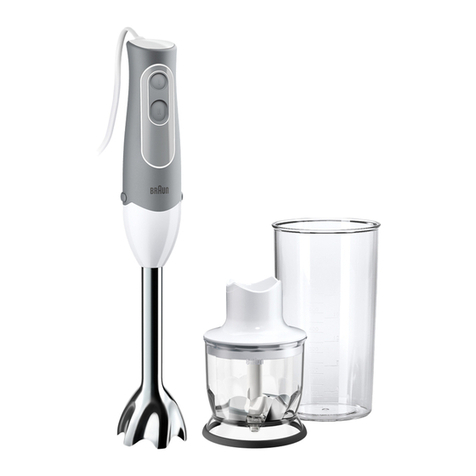 Braun Multiquick 5 MQ 500 instruction manual