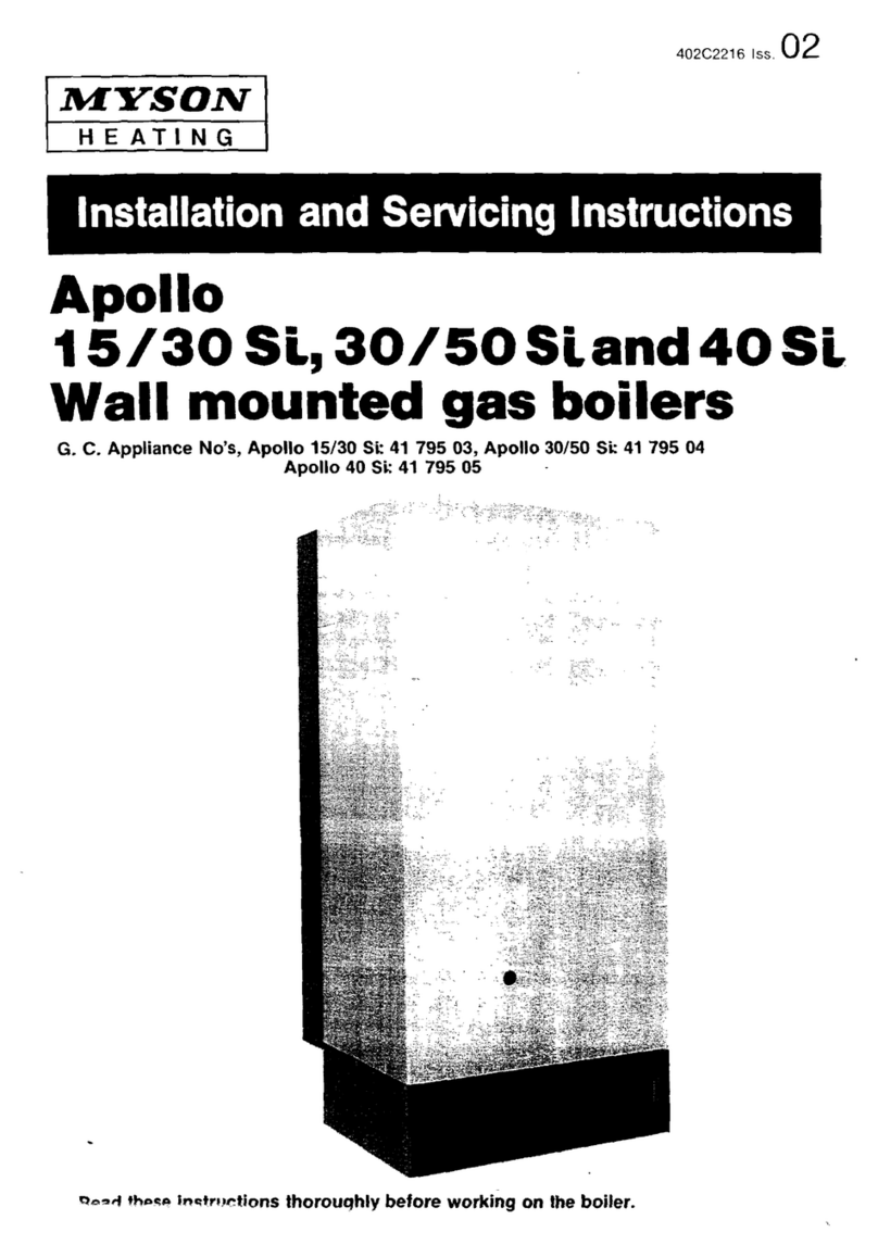 Myson Apollo 15/3o Si User guide