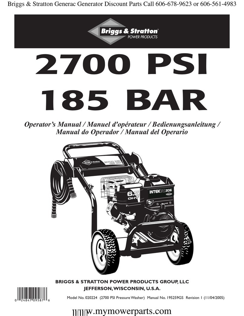 Briggs & Stratton 020224-0 User manual