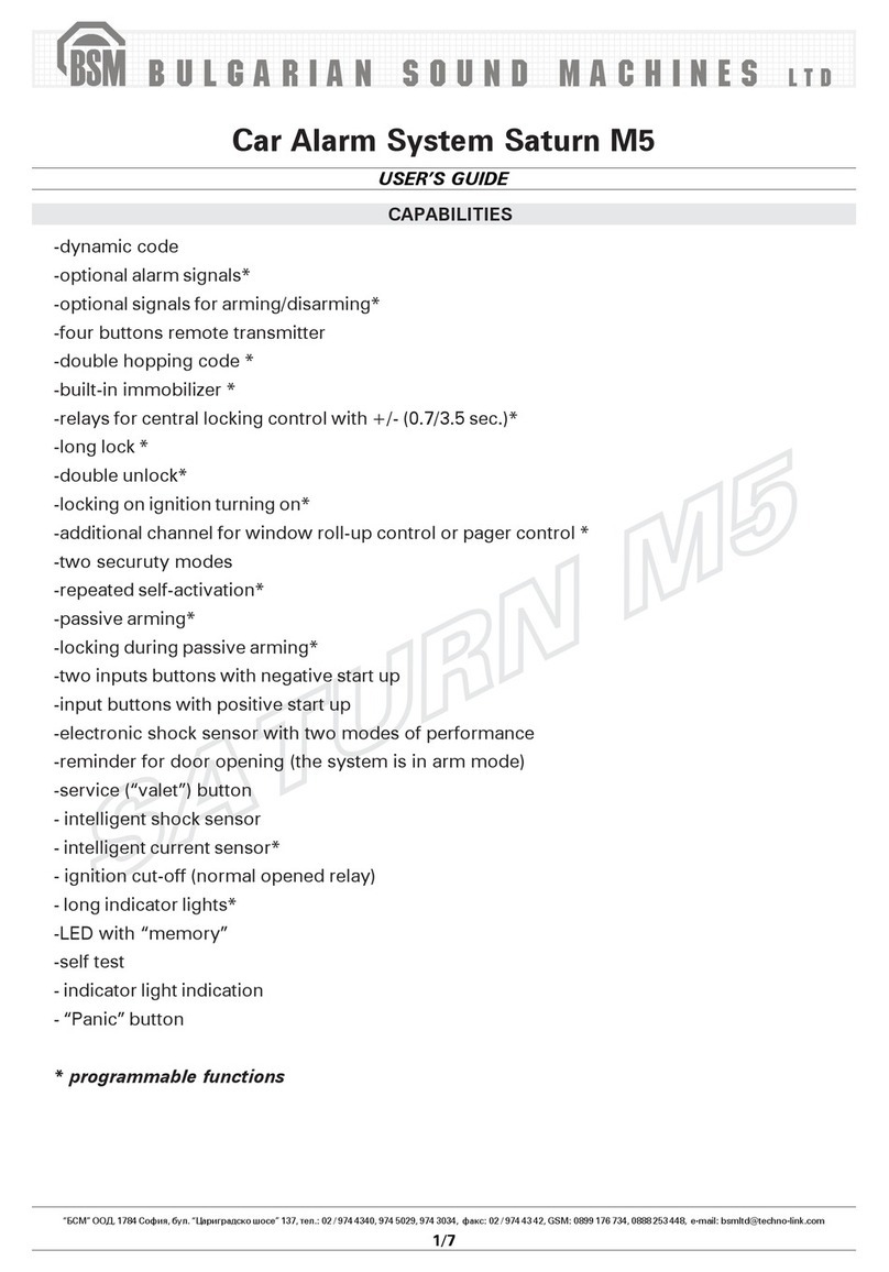 BSM Saturn M5 user guide BSM Saturn M5 user guide