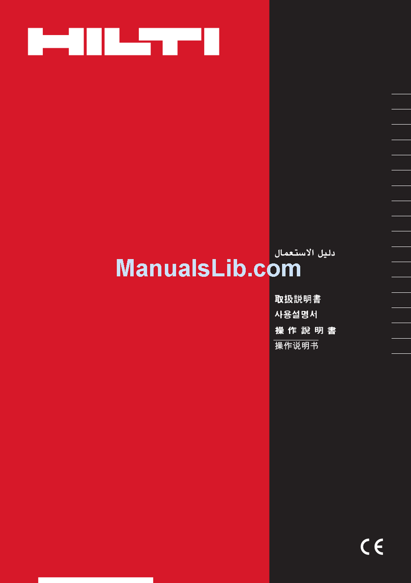 Hilti SCW 70 Original operating instructions