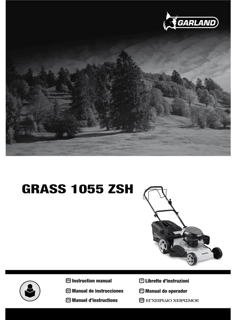 Garland GRASS 1055 ZSH instruction manual