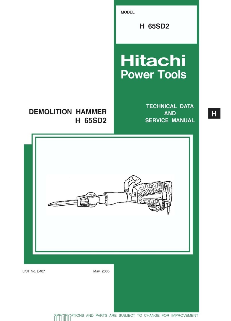 Hitachi H 65SD2 Manual