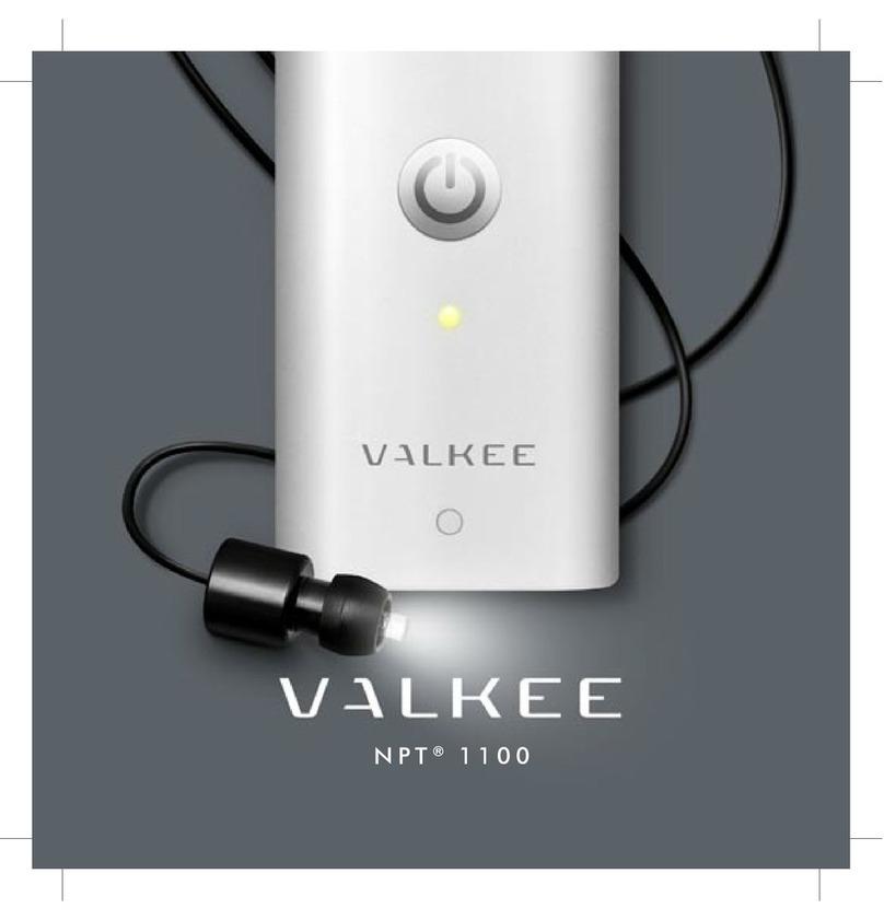 Valkee NPT 1100 user manual