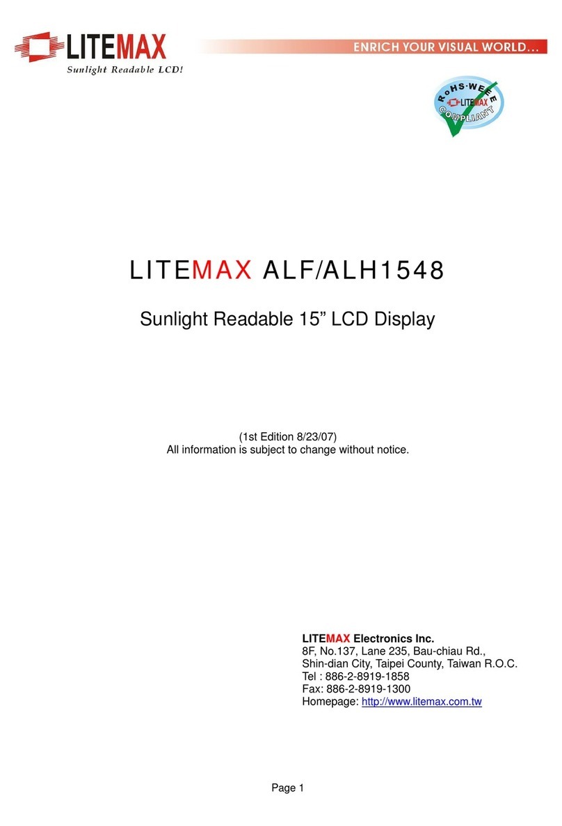LITEMAX ALF/ALH1548 User manual LITEMAX ALF/ALH1548 User manual