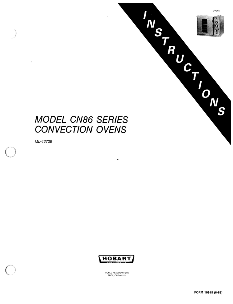 Hobart CN86 SERIES instructions