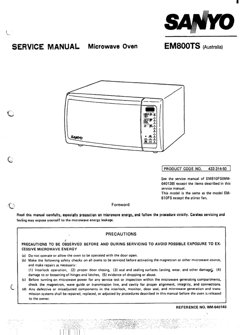 Sanyo EM800TS User manual Sanyo EM800TS User manual