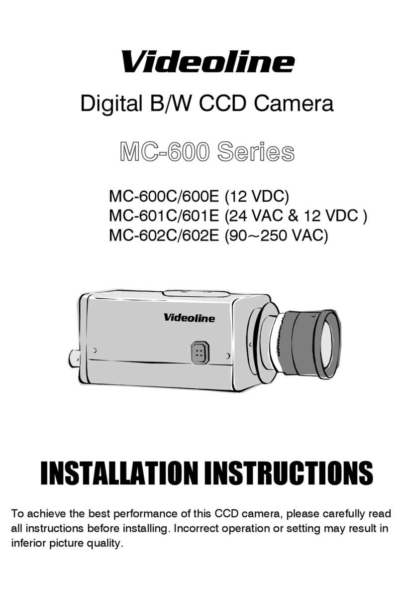 Videoline MC-600C installation instructions