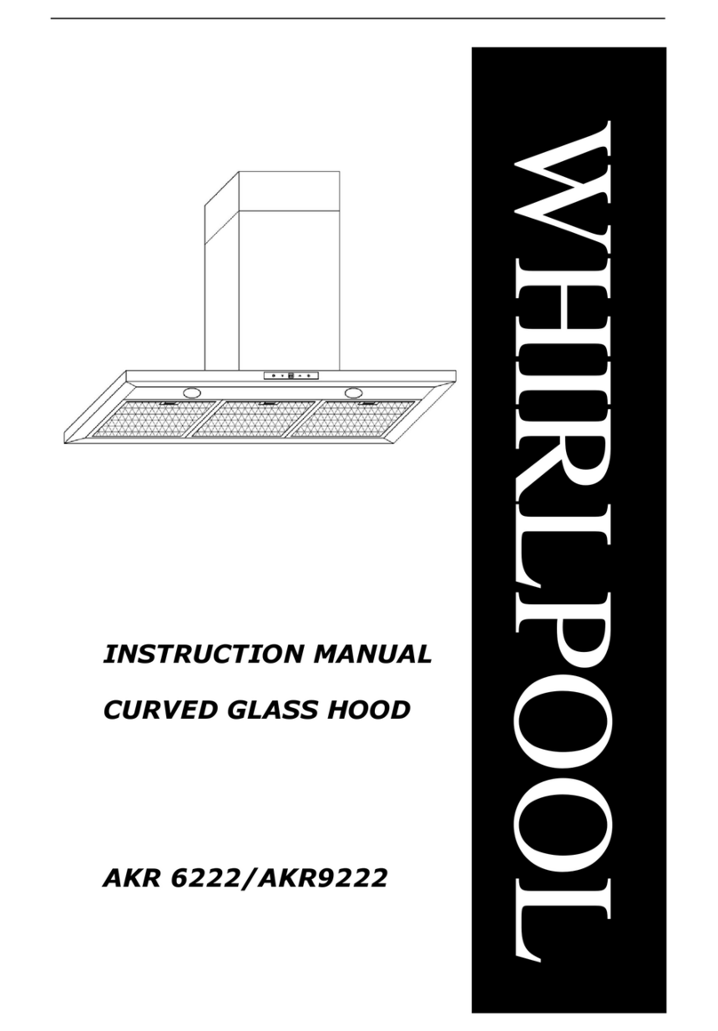 Whirlpool AKR 6222 User manual