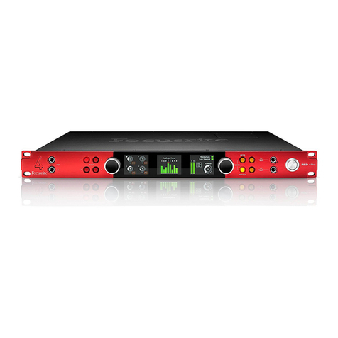 Focusrite Red 4Pre User manual