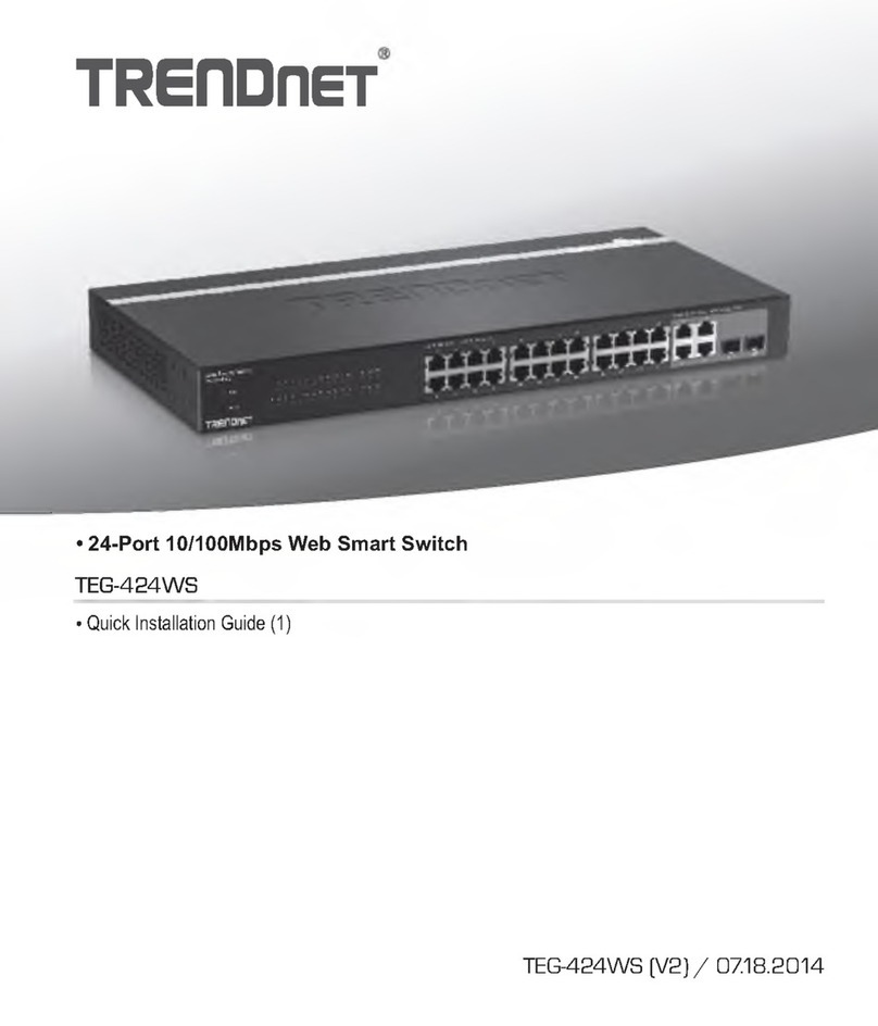 TRENDnet TEG-424WS User manual TRENDnet TEG-424WS User manual