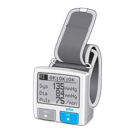 Braun PrecisionSensor Pro BP 2590 Instructions User manual