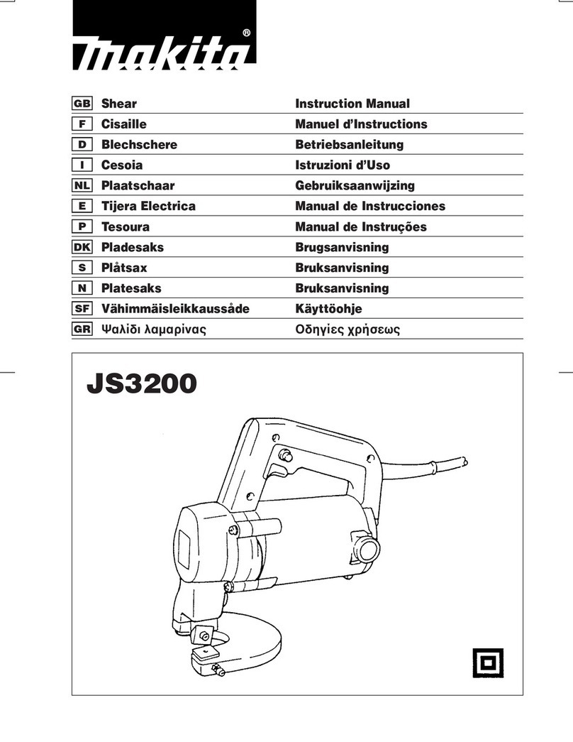 Makita JS3200 User manual