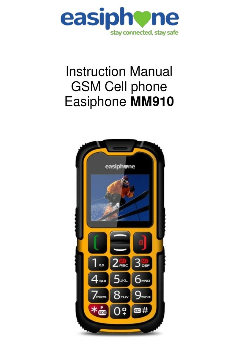 Easiphone MM910 instruction manual