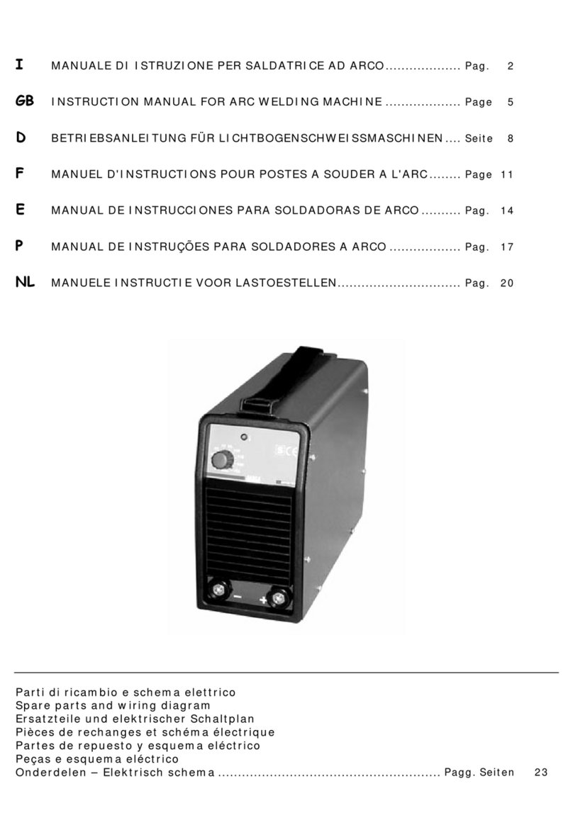 Elettro C.F. MMA 135 User manual