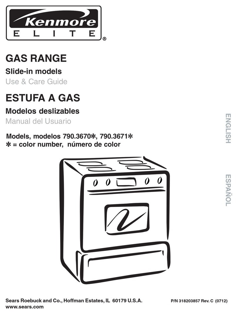 Kenmore 790.3670 series User manual