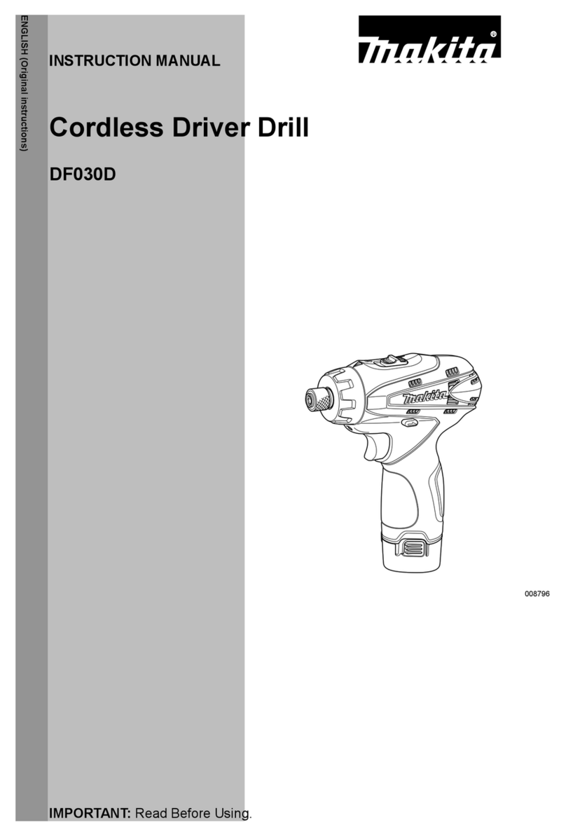 Makita DF030D User manual