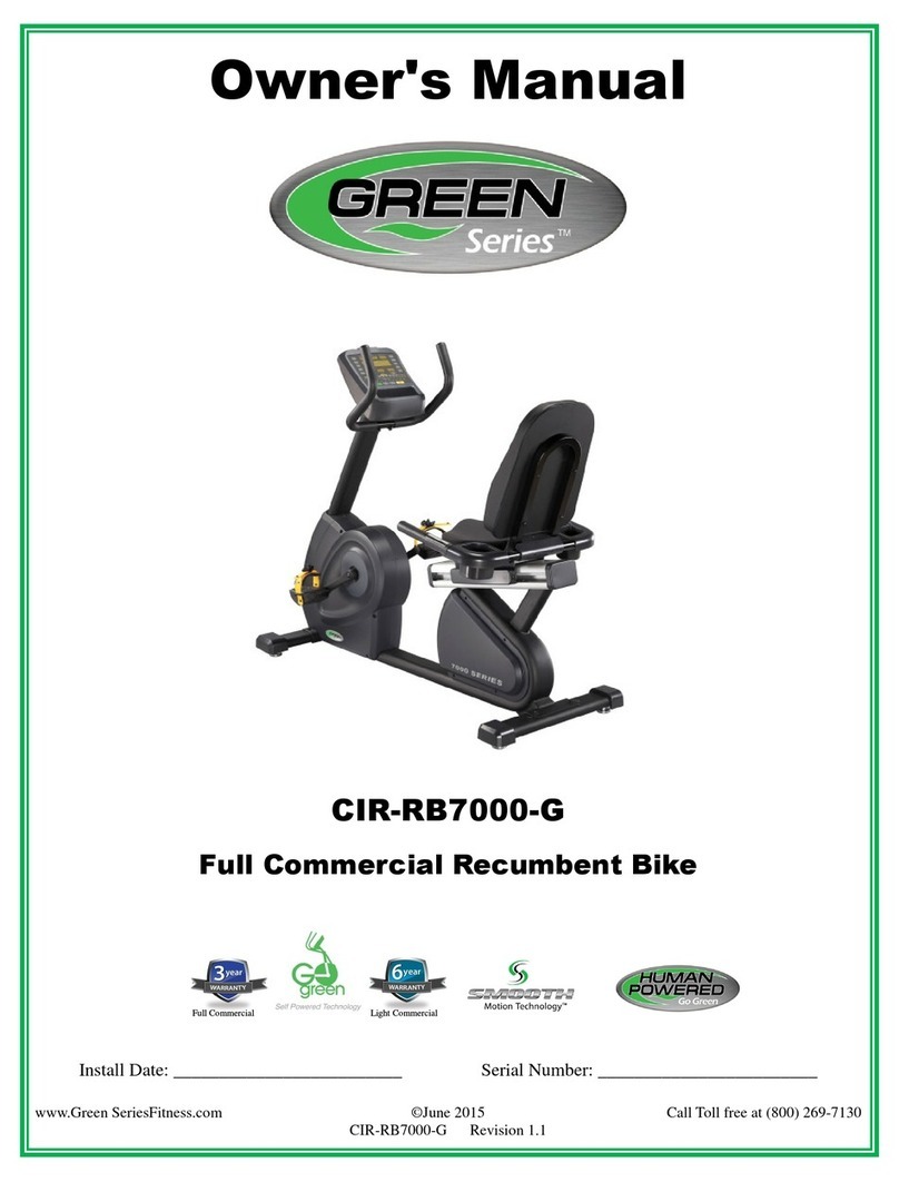 Green CIR-RB7000-G owner's manual