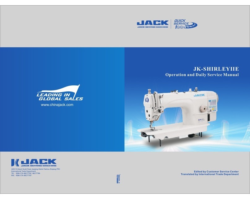 Jack JK-SHIRLEYIIE User manual