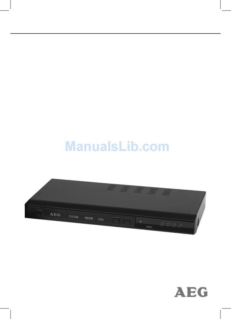 AEG DVB-T 4544 User manual