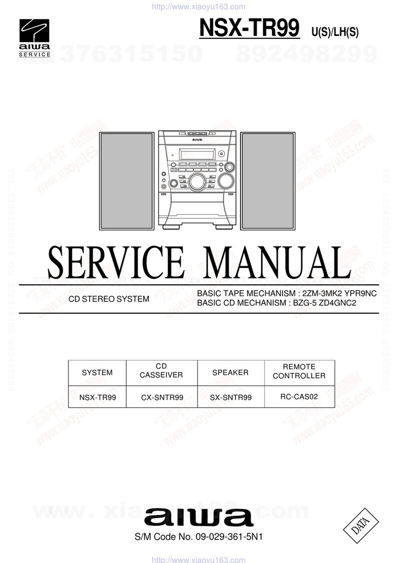 Aiwa NSX-TR99 User manual