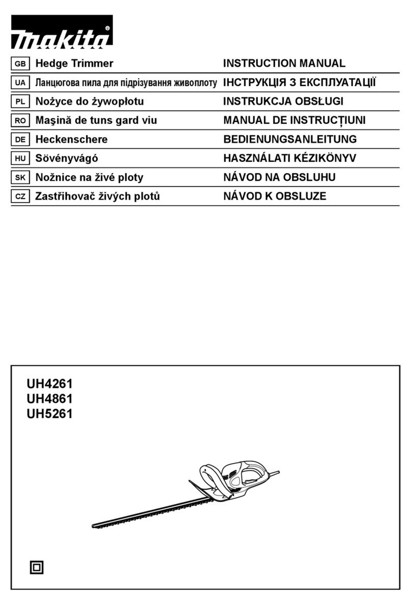 Makita UH4261 instruction manual