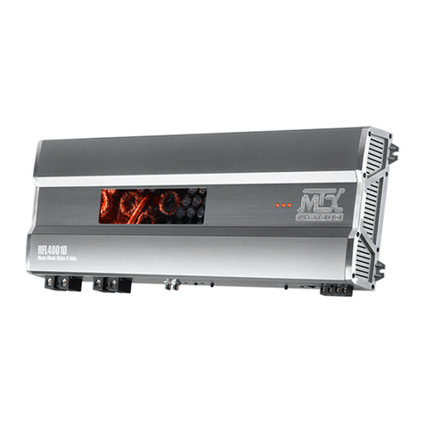 MTX RFL4001D User manual