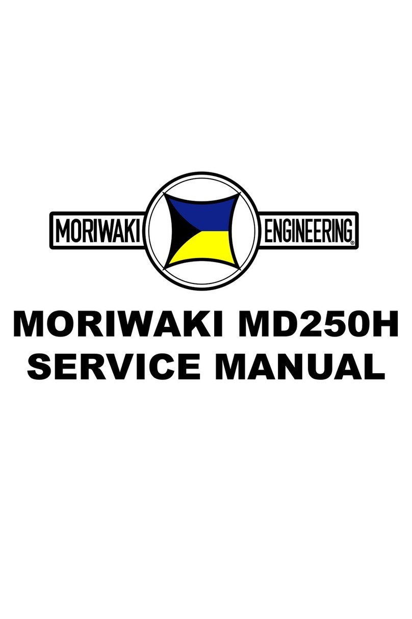 MORIWAKI MD250H Service manual