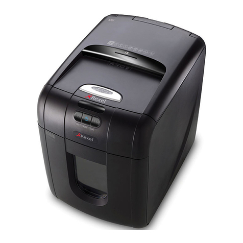 Rexel Auto+ 100 instruction manual