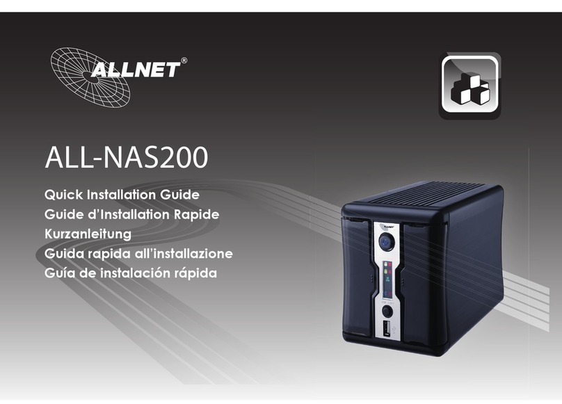 Allnet ALL-NAS200 Quick installation guide