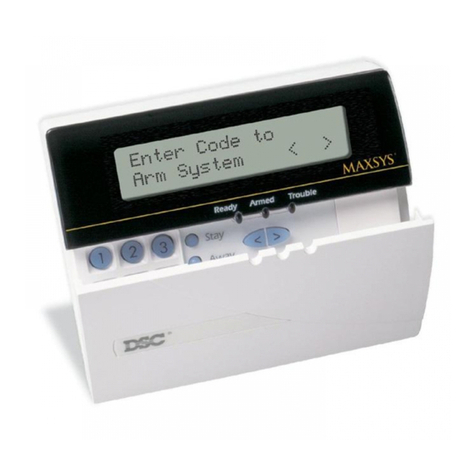 DSC PC 4010 Programming manual