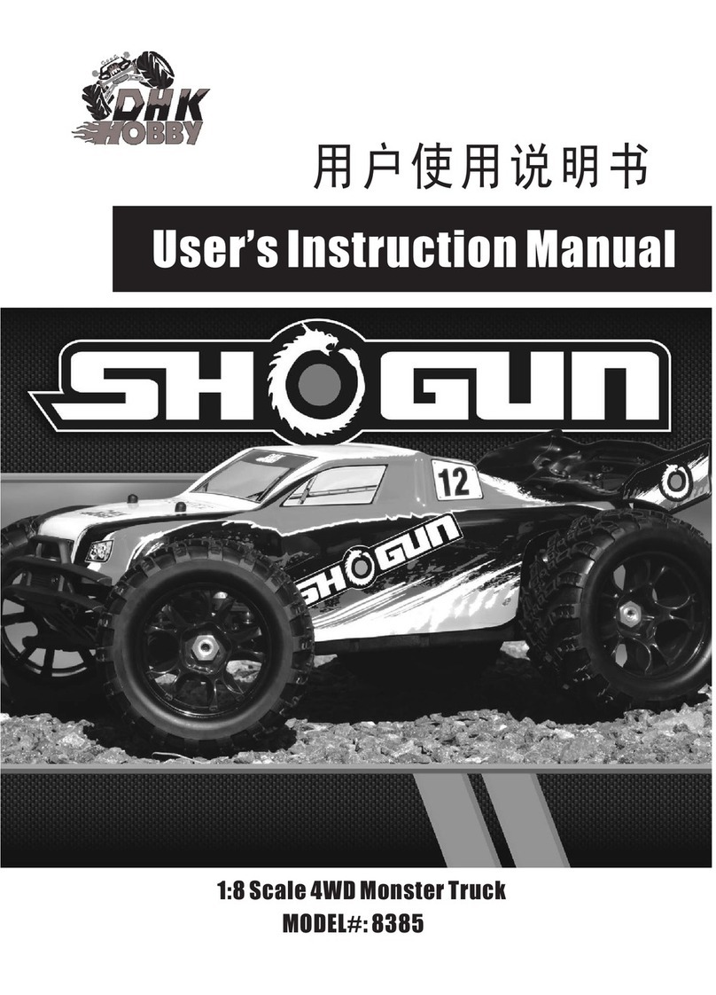 DHK Shogun 8385 User instruction manual