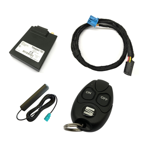 Webasto Telestart T91 Operating and servicing manual