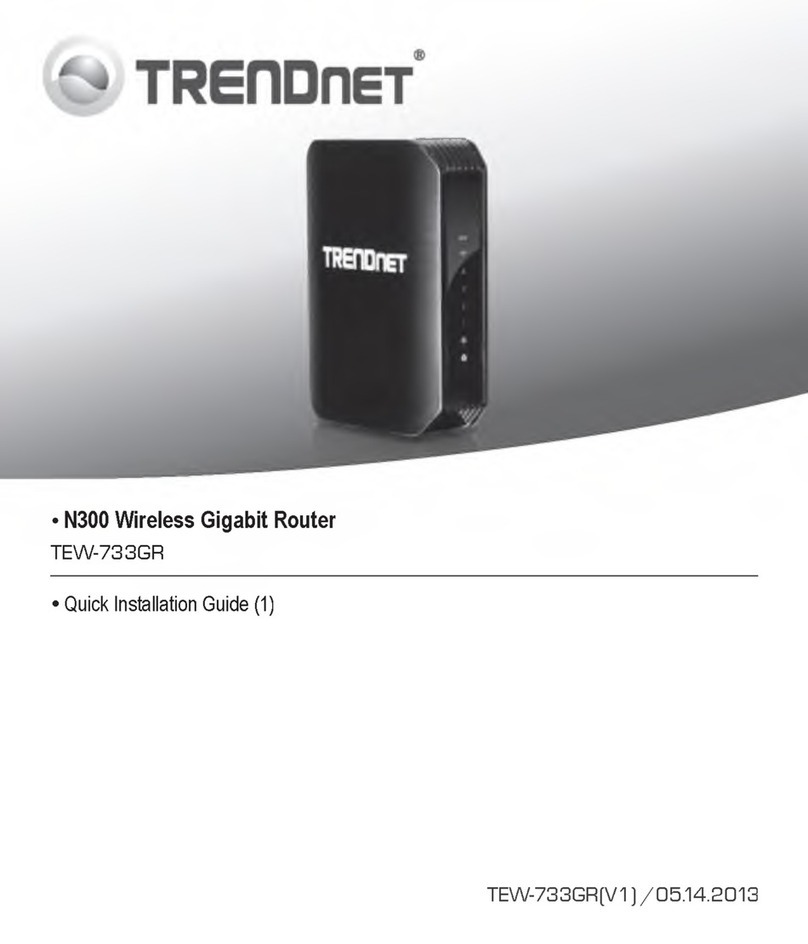 TRENDnet TEW-733GR User manual TRENDnet TEW-733GR User manual