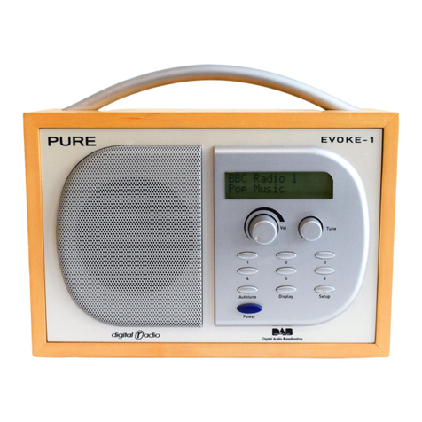 PURE Marshall Evoke-1 XT User manual