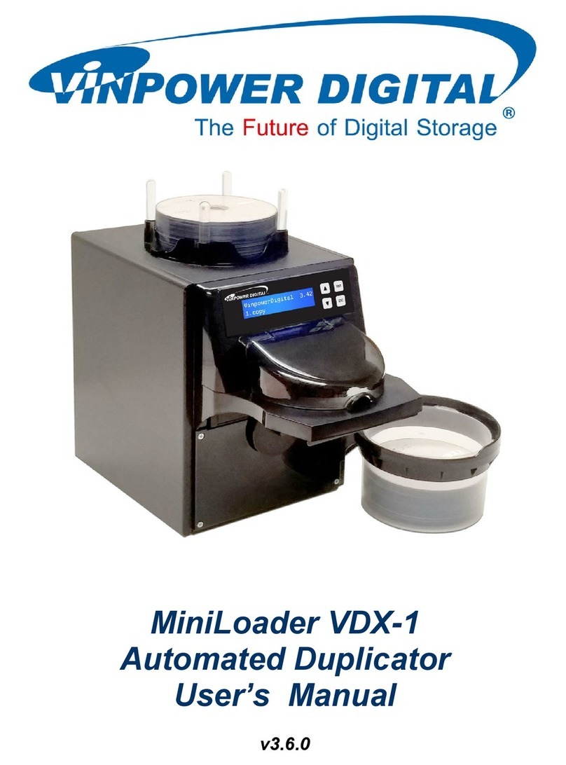 Vinpower Digital MiniLoader VDX-1 User manual