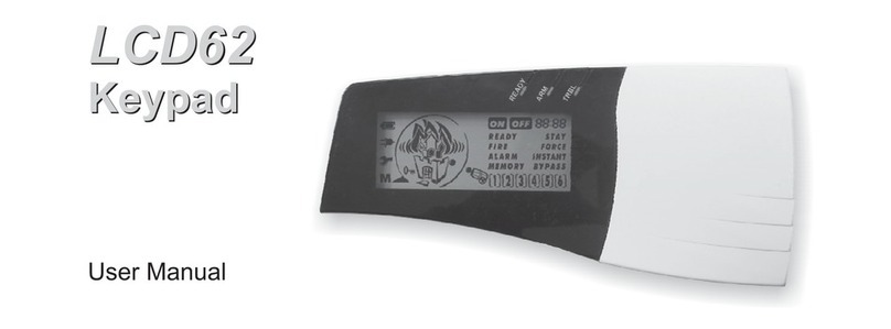 Teletek electronics LCD62 user manual