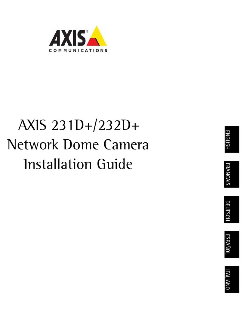 Axis AXIS 231D+ User manual