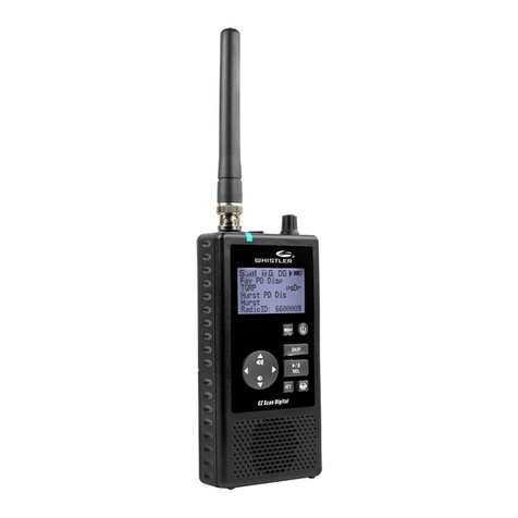Whistler WS1080 owner's manual