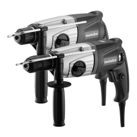 Metabo BHE 20 SP operating instructions