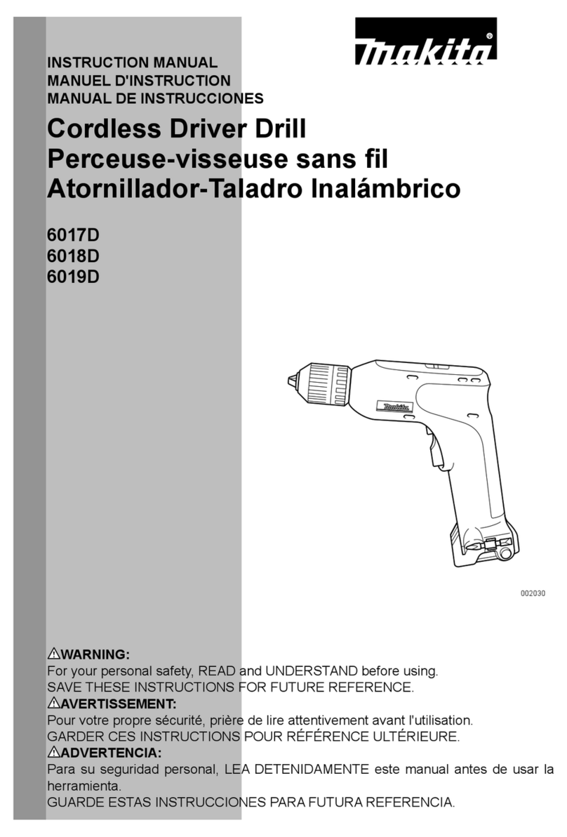 Makita 6017D instruction manual