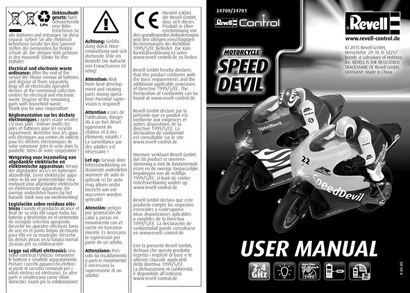 REVELL Speed Devil user manual