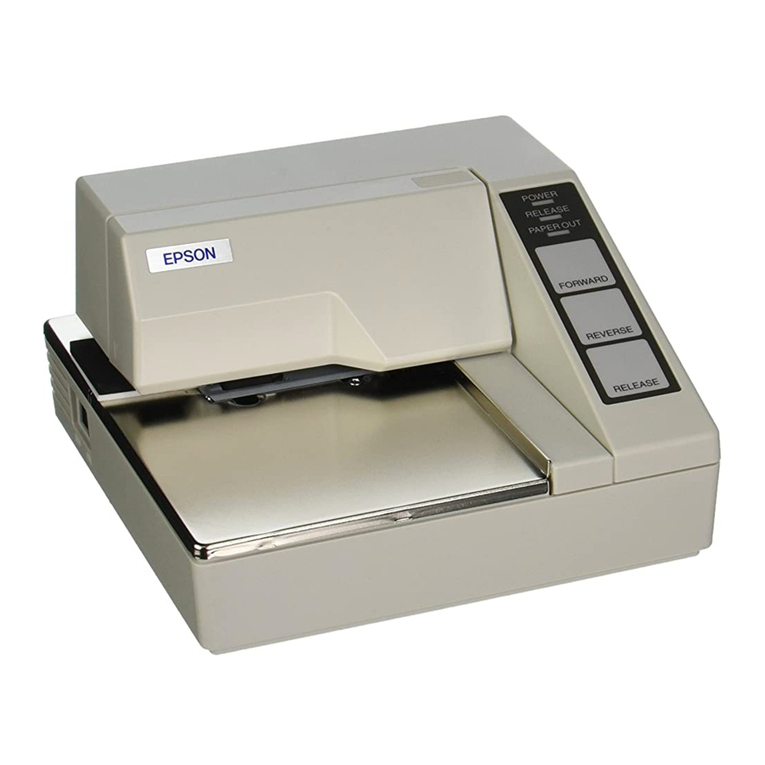 Epson TM U295 - B/W Dot-matrix Printer User manual