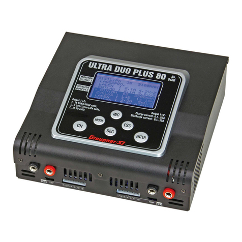 GRAUPNER ultra duo plus 80 User manual
