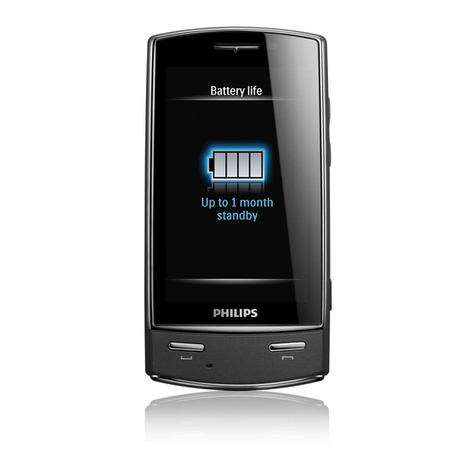 Philips xenium x806 user manual
