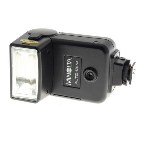 Minolta Electroflash 132x User manual