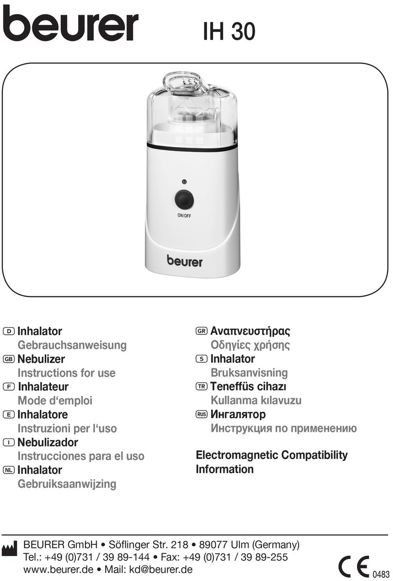 Beurer IH 30 Instructions for use